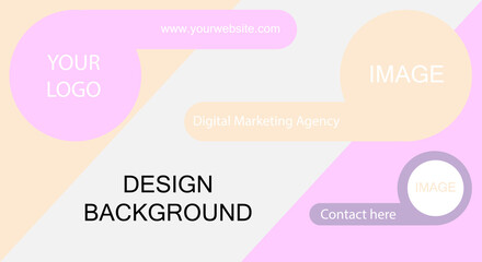 Design background name cards and templates for business and website banners.