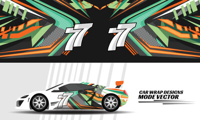 sports racing vector model for car community. premium racing club stickers