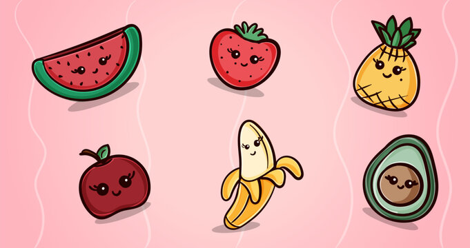 Kawaii Fruits