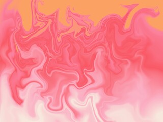 Liquify Abstract Pattern design of 6 colors combination. Soft colorful background, design for Mobile applications.