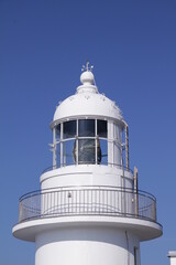 竜飛岬の灯台のランプ