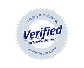 Circle Verified Merchant Logo Badge