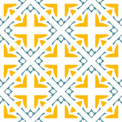 Geometric pattern. Seamless vector background. Ethnic graphic design.