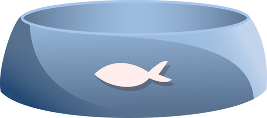 Dog and cat bowl icon, dog and cat food and water bowl isolated on transparent background. PNG, cartoon illustration. bowl for the animal. Accessories for animals. Vector illustration for pet shop