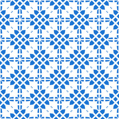 Fototapeta premium Geometric pattern. Seamless vector background. Ethnic graphic design.