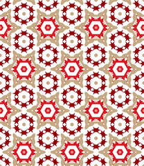 Geometric pattern. Seamless vector background. Ethnic graphic design.