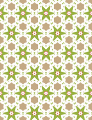 Geometric pattern. Seamless vector background. Ethnic graphic design.