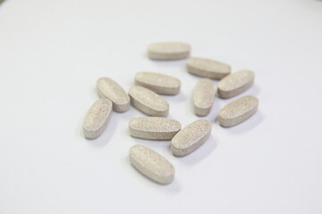 Fototapeta na wymiar vitamin,tablets