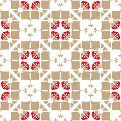 Geometric pattern. Seamless vector background. Ethnic graphic design.