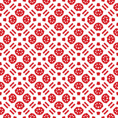 Geometric pattern. Seamless vector background. Ethnic graphic design.