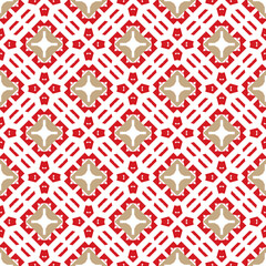Geometric pattern. Seamless vector background. Ethnic graphic design.
