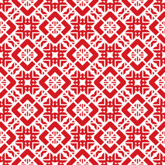 Geometric pattern. Seamless vector background. Ethnic graphic design.