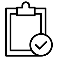 notepad check icon