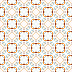 Geometric pattern. Seamless vector background. Ethnic graphic design.