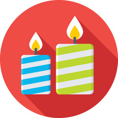 Candle Vector Icon