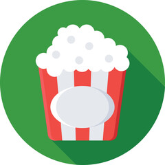 Popcorn Vector Icon