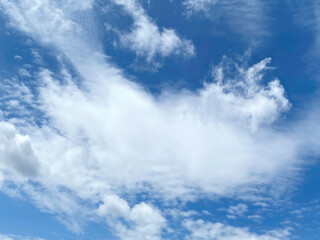 blue sky with clouds
