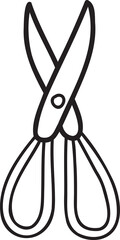 Hand Drawn scissors illustration
