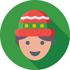 Girl Vector Icon 