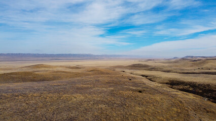 Aerial View of Carrizo Plain National Monument