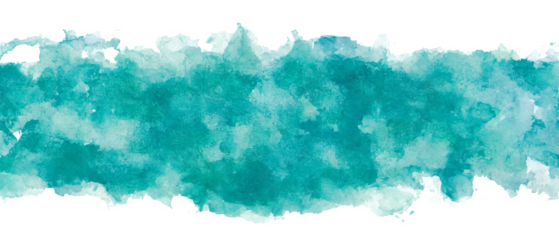 abstract strip of watercolor background, wet smear