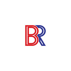 BR letter logo