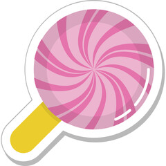 Lollipop Colored Vector Icon