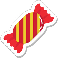 Candy Colored Vector Icon 