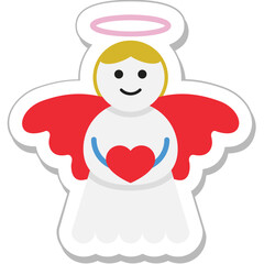 Angel Colored Vector Icon