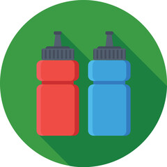 Fototapeta premium Water Bottle Vector Icon