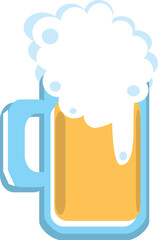 beer mug element