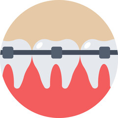 Braces Vector Icon