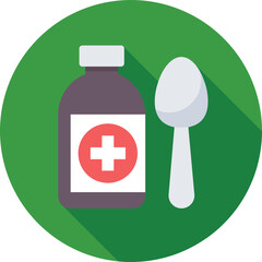 Obraz premium Syrup Vector Icon
