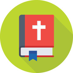 Obraz premium Holy Book Vector Icon 