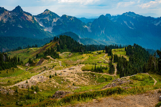 landscape in the mountains