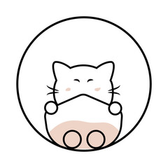 Logo Cat Minimalist