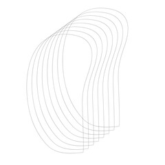 Modern Abstract Monoline