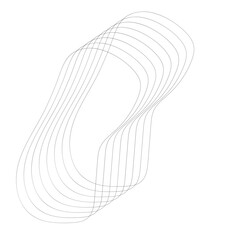 Modern Abstract Monoline