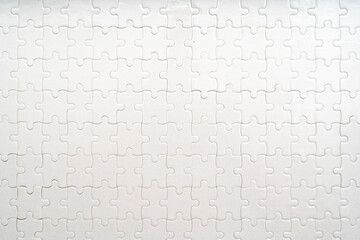 Jigsaw puzzle blank template or cutting guidelines  pieces, landscape orientation