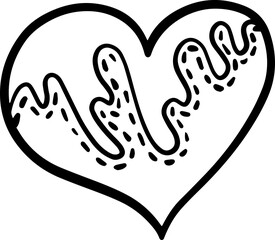 Hand Drawn Romantic Heart
