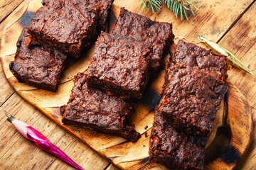 Panforte, dried fruit and nut cake