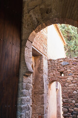 The Alcazaba palatial fortress in Málaga, Spain