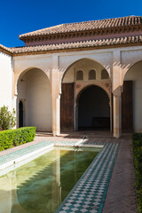 The Alcazaba palatial fortress in Málaga, Spain