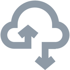 Cloud Computing Vector Icon