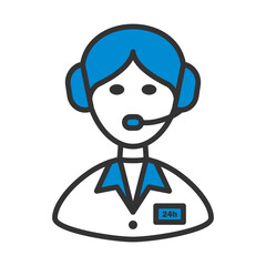 24 Hour Operator Icon