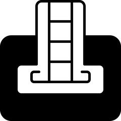 foundation solid line icon