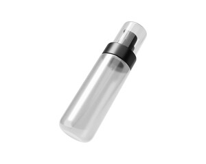Blank Spray Bottle packaging with transparent background.