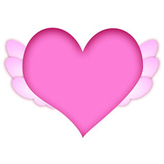 paper heart . valentine. shape