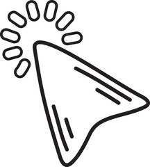 click pointer icon