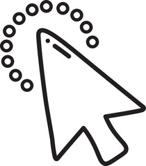 click pointer icon